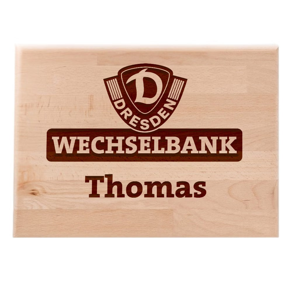 DYNAMO DRESDEN Bierkastensitz Wechselbank personalisiert - wunderwunsch