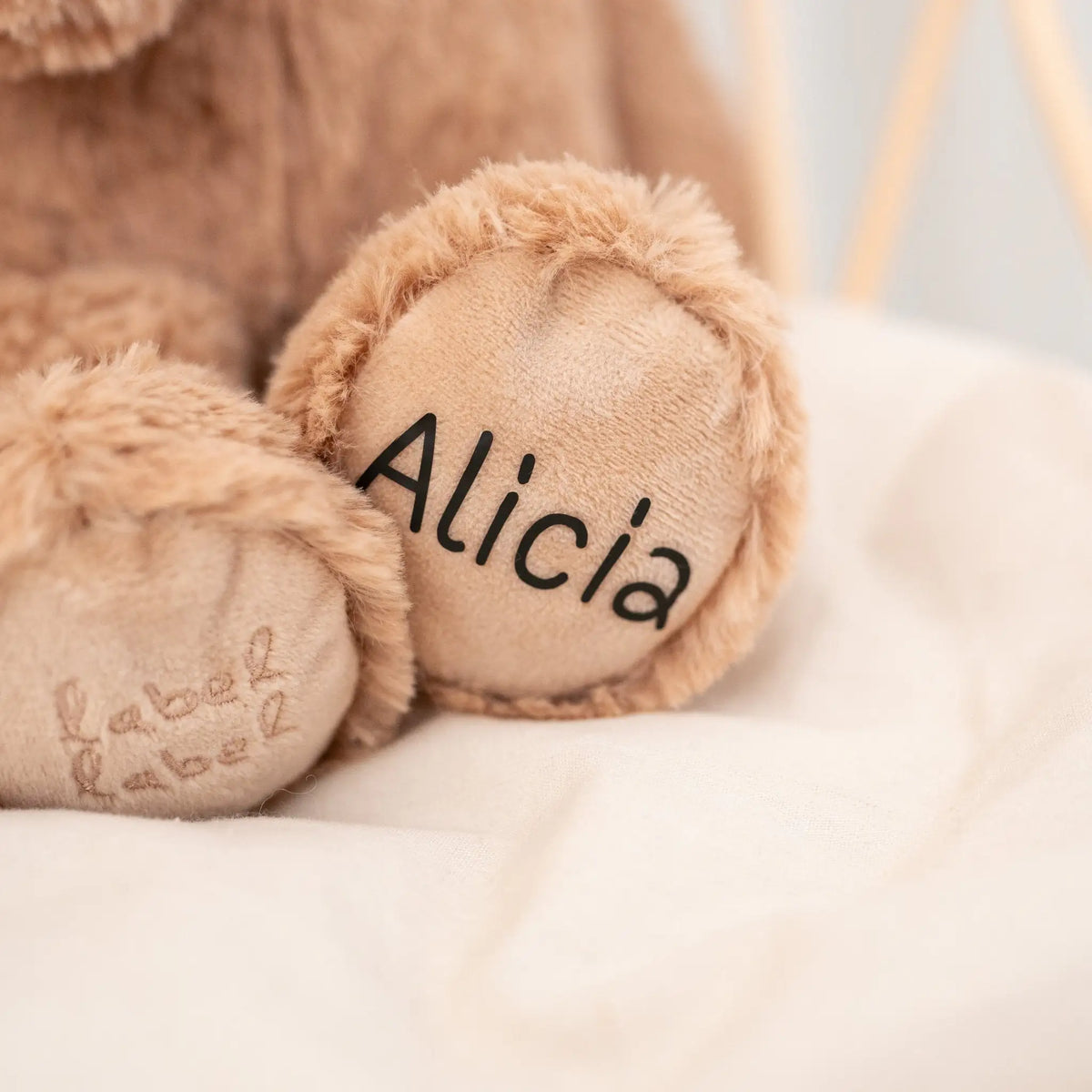 Kuscheltiere nougat - Nilpferd, Hase, Elefant personalisierbar Kuscheltier - wunderwunsch