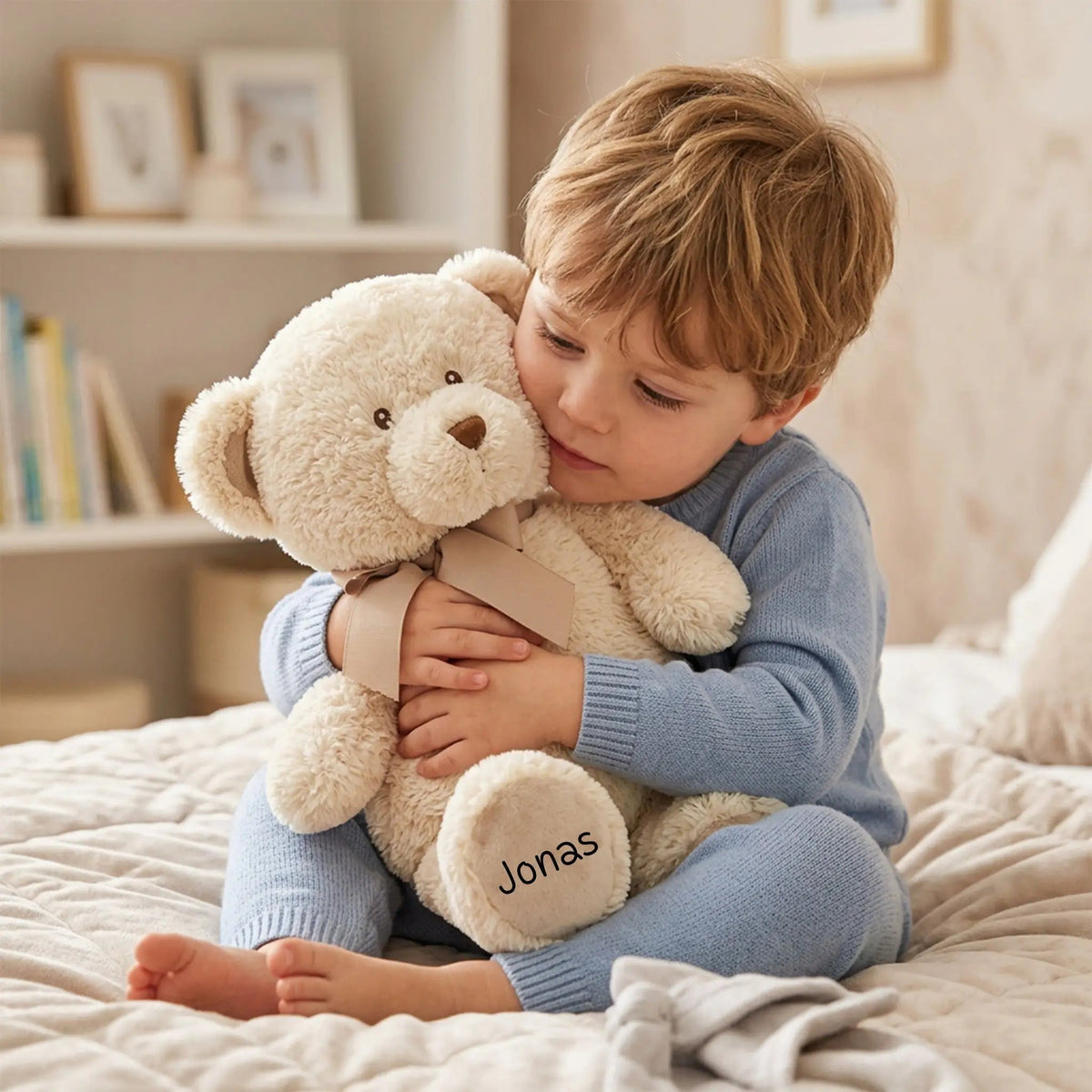 ARTESAVI Kuscheltier Teddybär personalisiert - wunderwunsch