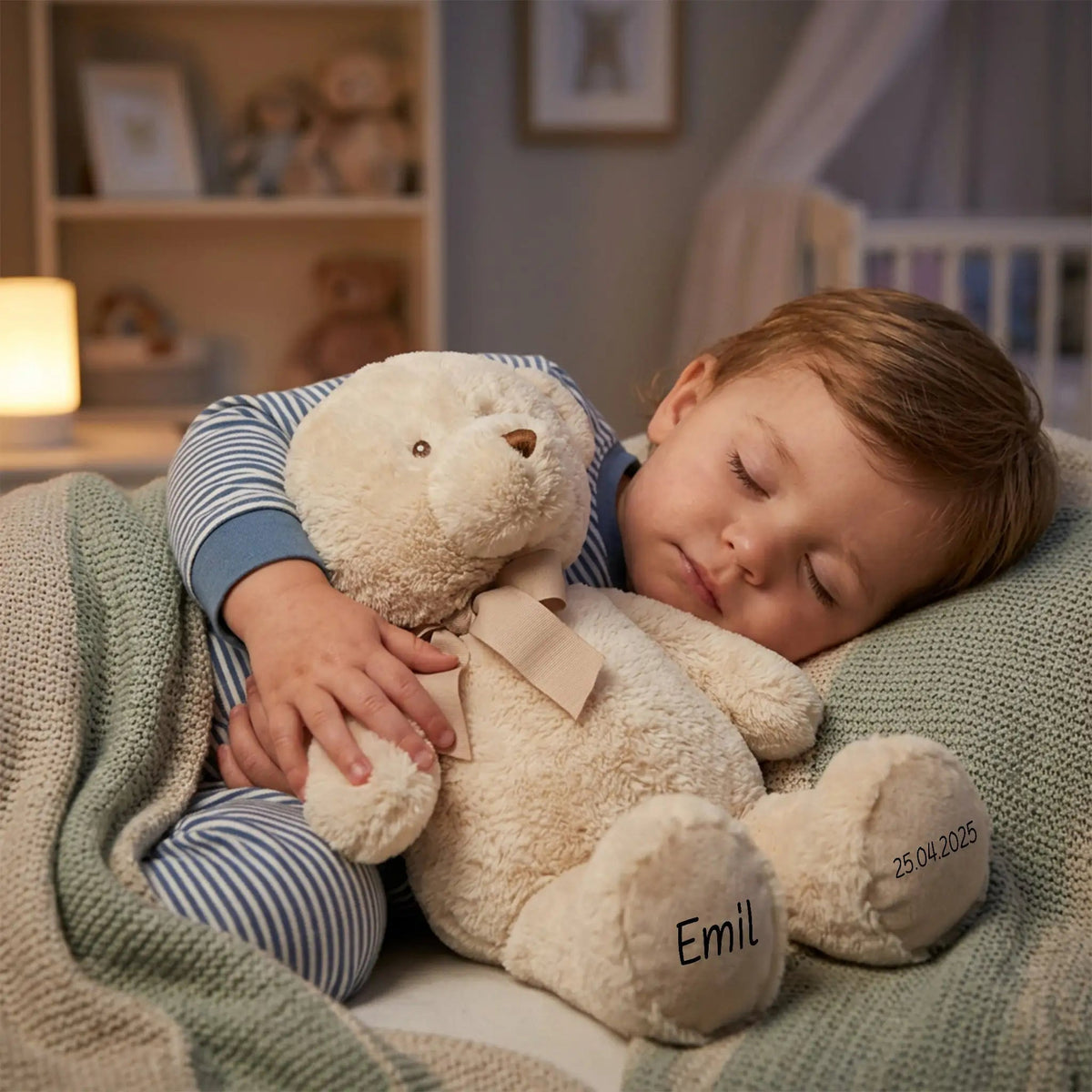 ARTESAVI Kuscheltier Teddybär personalisiert - wunderwunsch