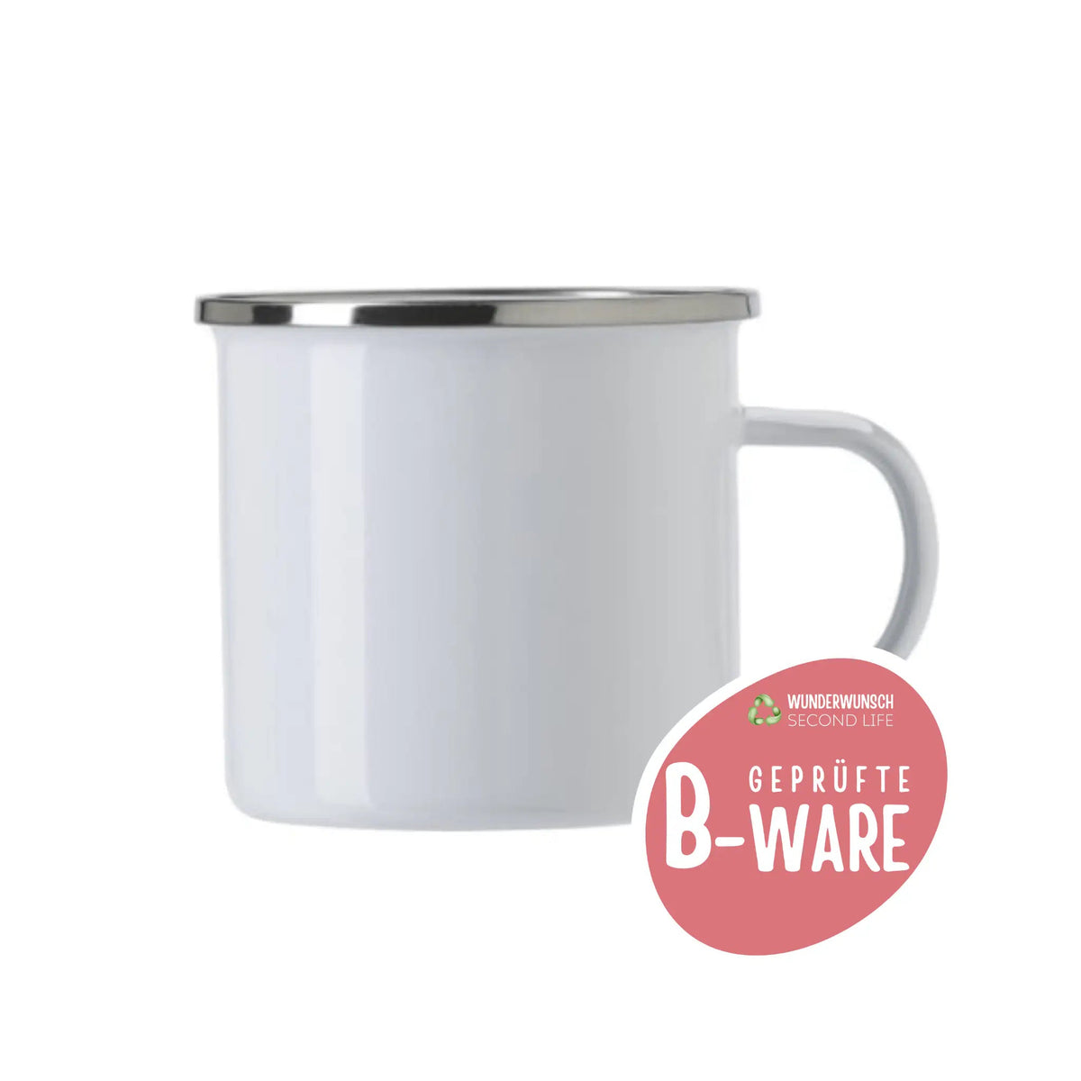 B-WARE Emaille Kindertasse - wunderwunsch