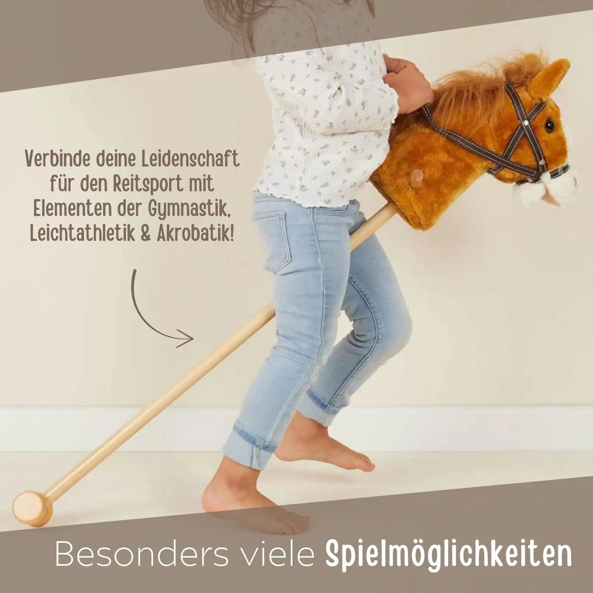 BIECO Steckenpferd personalisiert - wunderwunsch