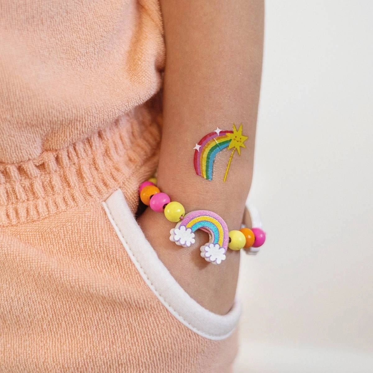 DIY Armband-Set - Regenbogen - wunderwunsch