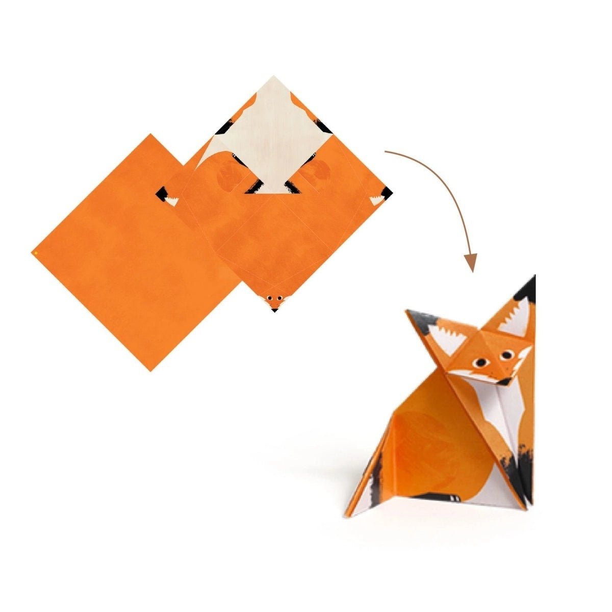 DJECO Origami - Spaziergang im Wald - wunderwunsch
