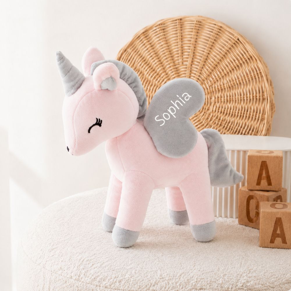 Einhorn Kuscheltier personalisiert - wunderwunsch