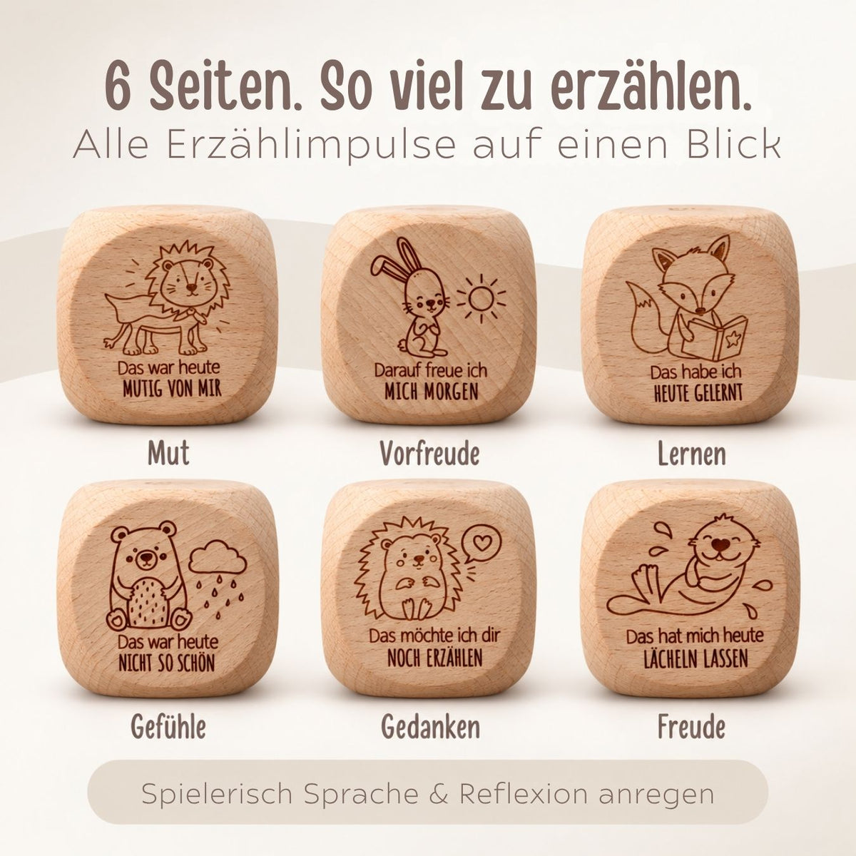 Erzählwürfel - Tiere - wunderwunsch