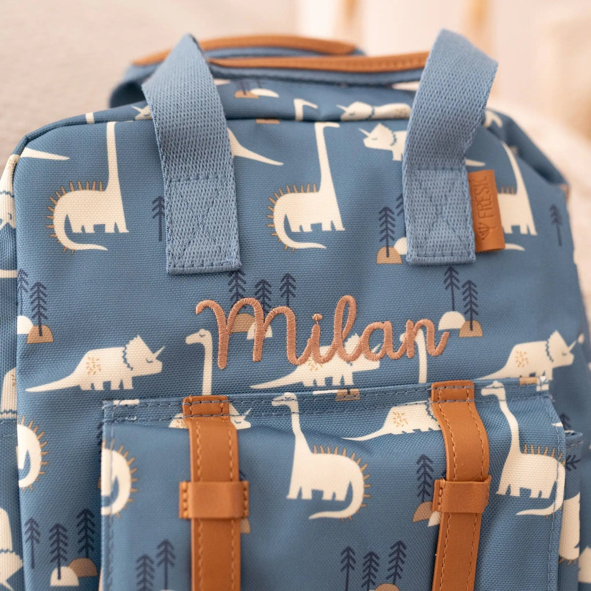FRESK Kindergartenrucksack und Trinkflasche personalisiert - wunderwunsch