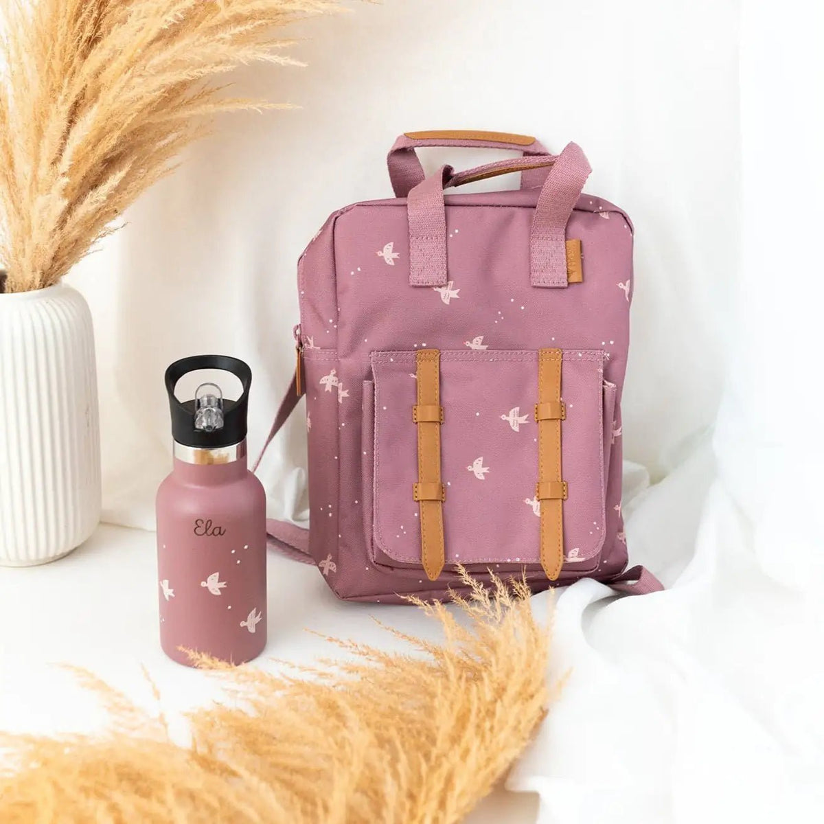 FRESK Kindergartenrucksack und Trinkflasche personalisiert - wunderwunsch