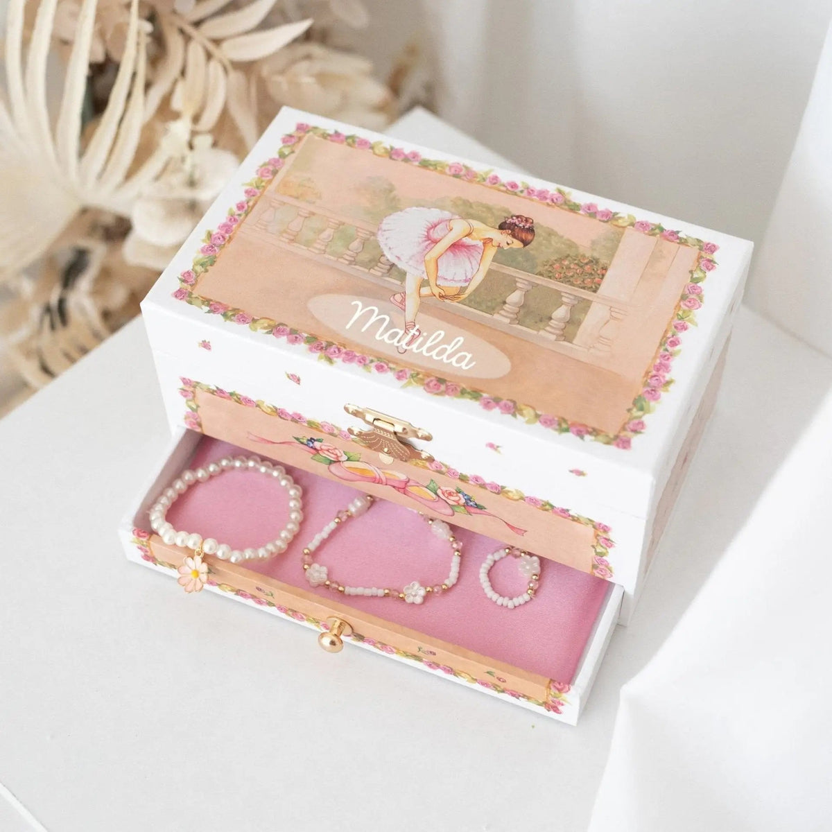 GOKI Schmuckkästchen Ballerina personalisierbar - wunderwunsch