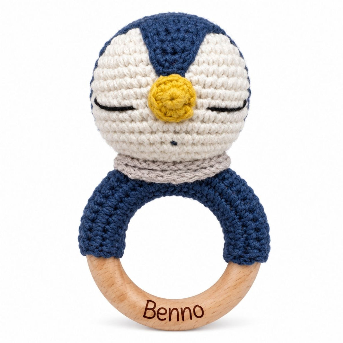 Greifling Pinguin personalisiert - wunderwunsch