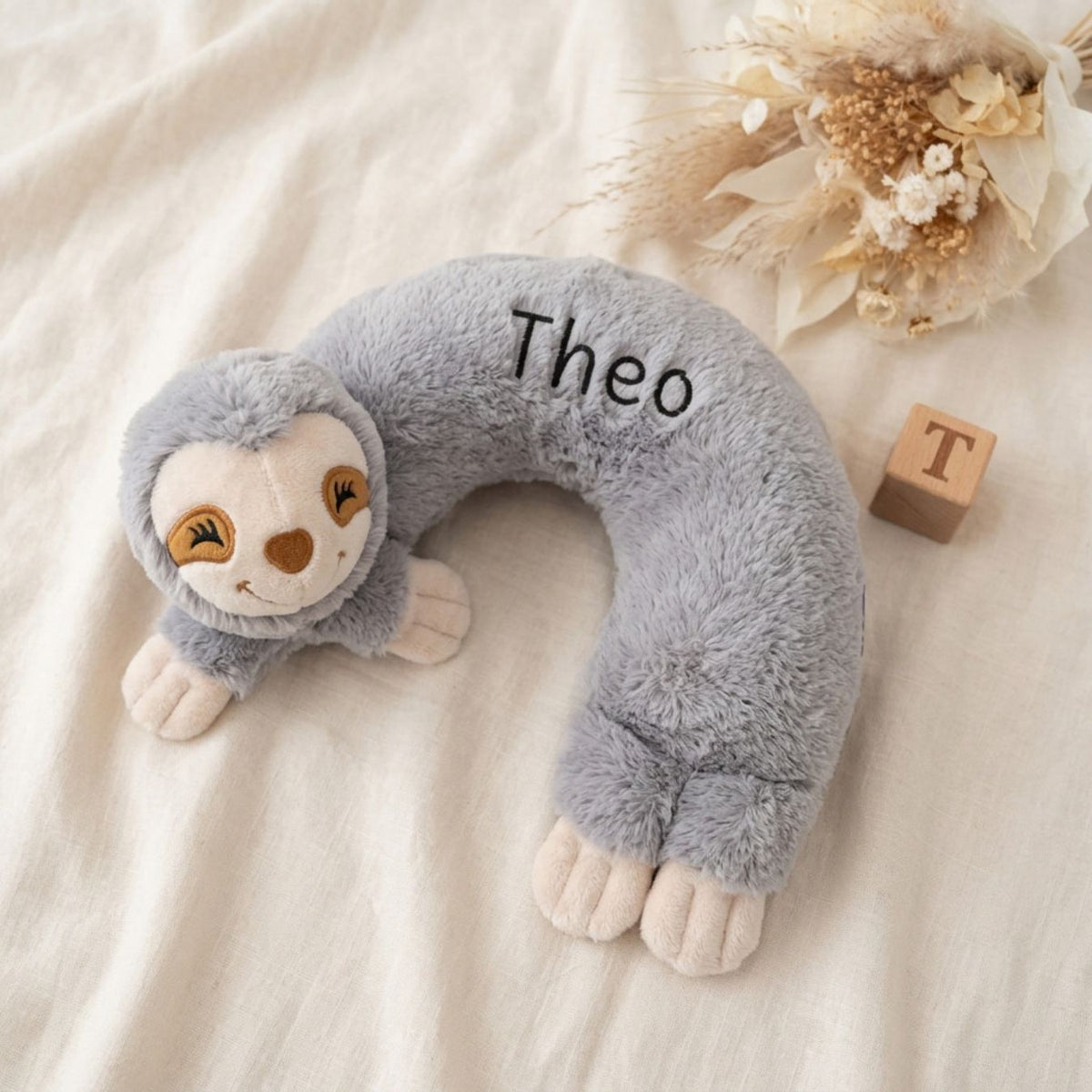 HABIBI PLUSH Wärmekissen Nackenhörnchen - Faultier - wunderwunsch