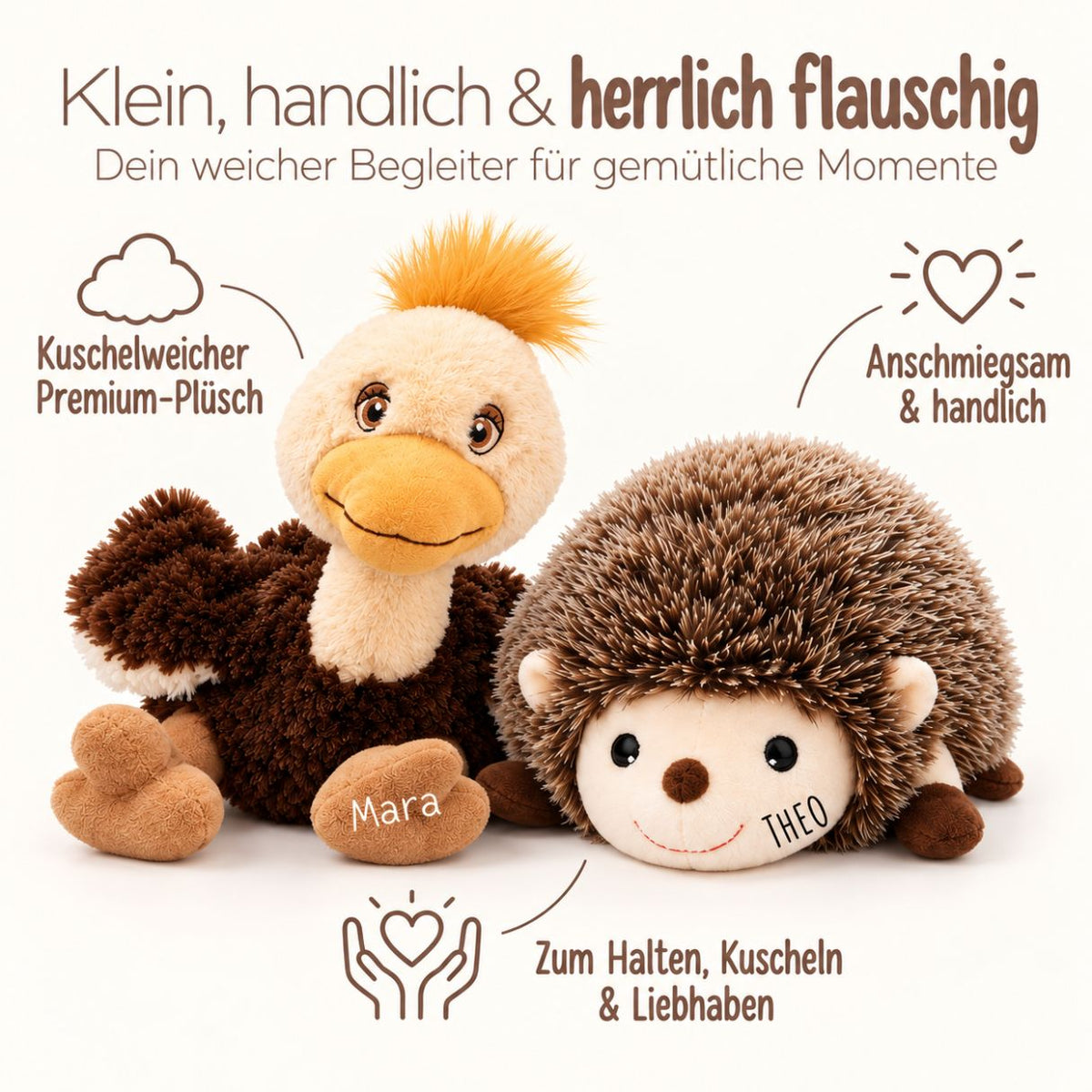 HABIBI PLUSH Wärmetier personalisiert - wunderwunsch