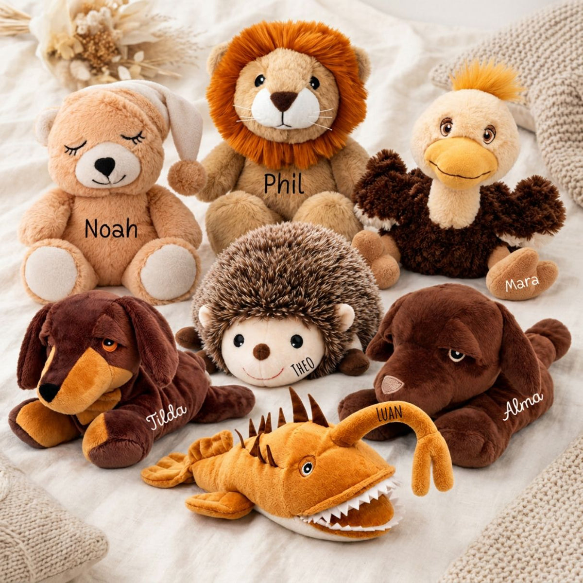 HABIBI PLUSH Wärmetier personalisiert - wunderwunsch