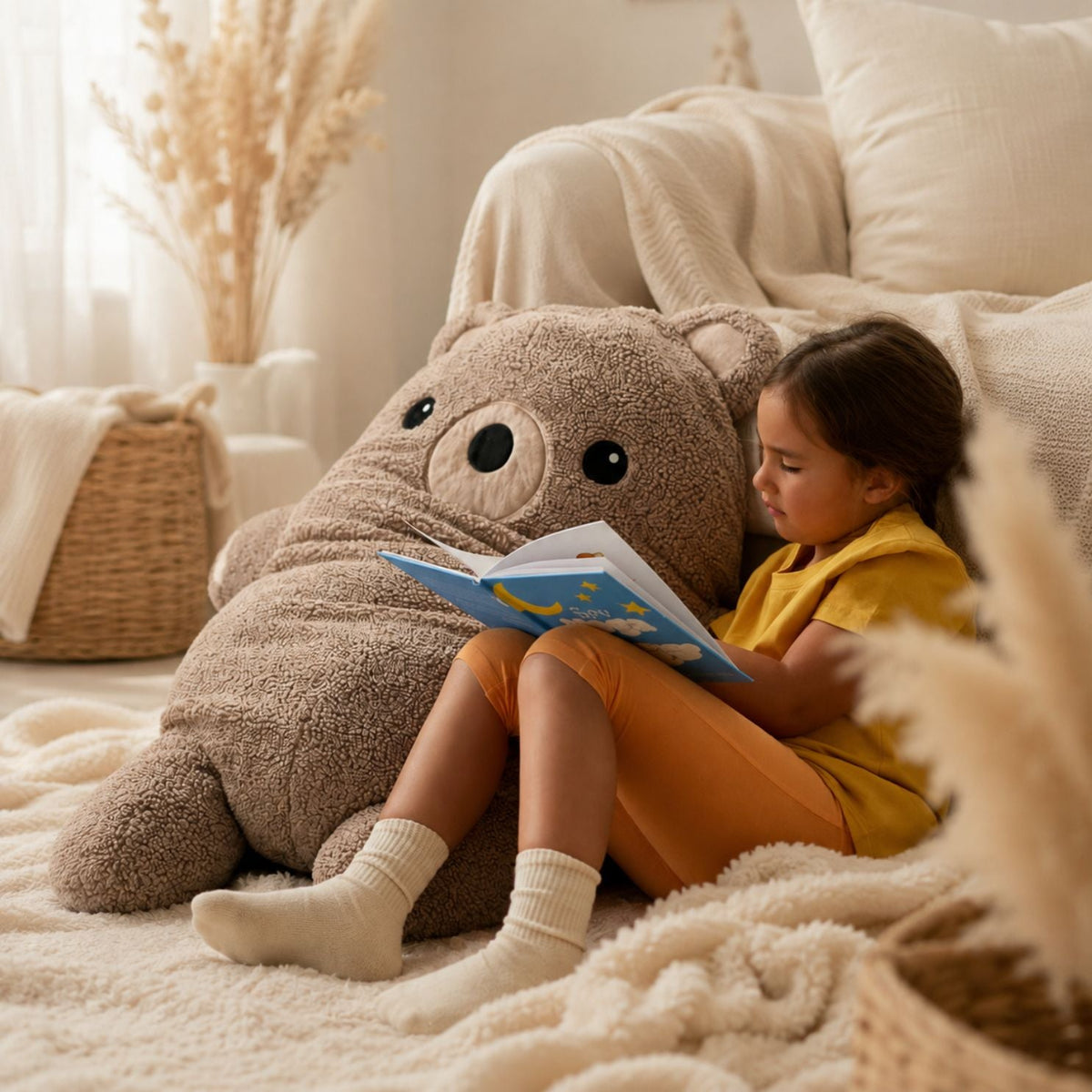 IKEA Kuscheltier Kissen personalisiert - Bär - wunderwunsch