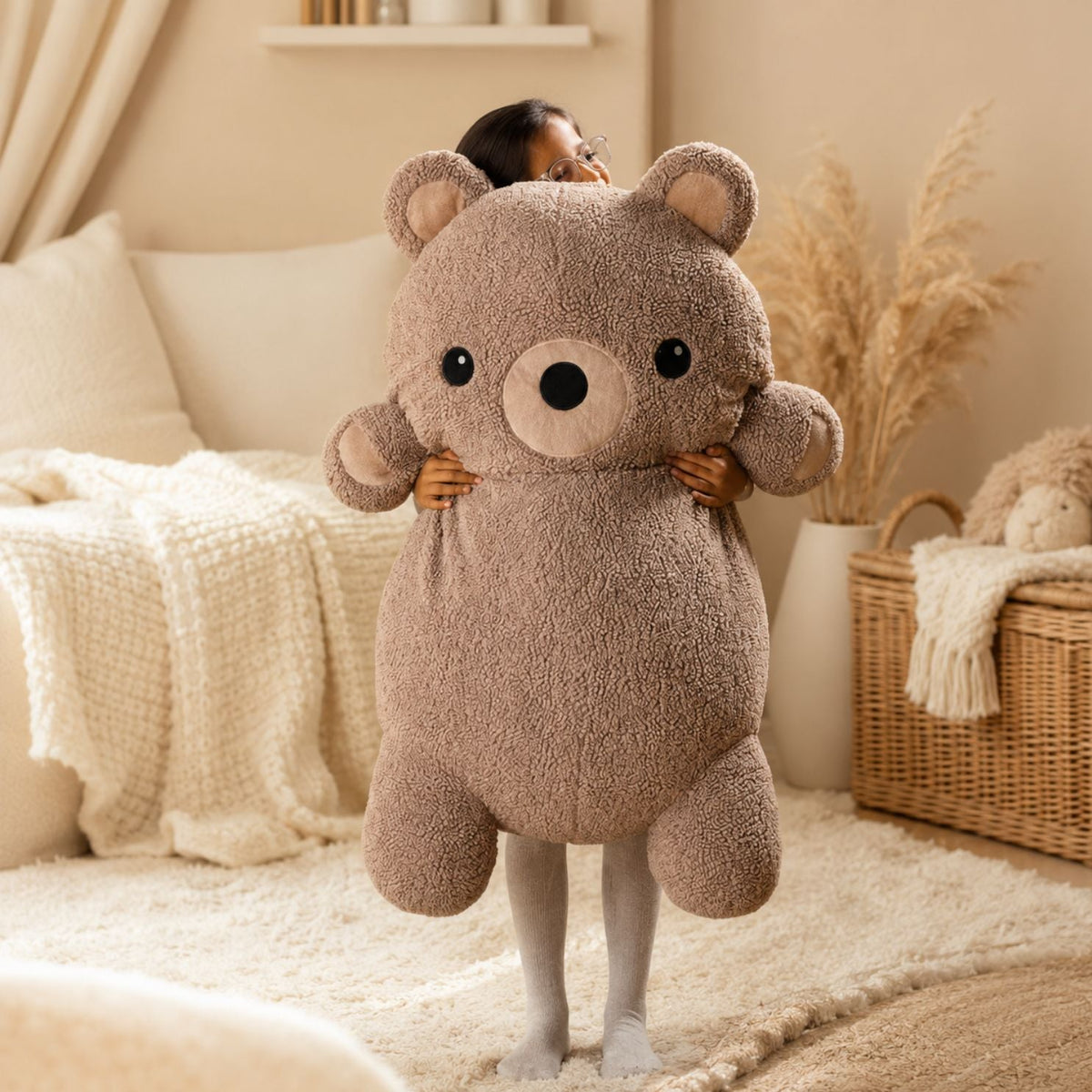 IKEA Kuscheltier Kissen personalisiert - Bär - wunderwunsch