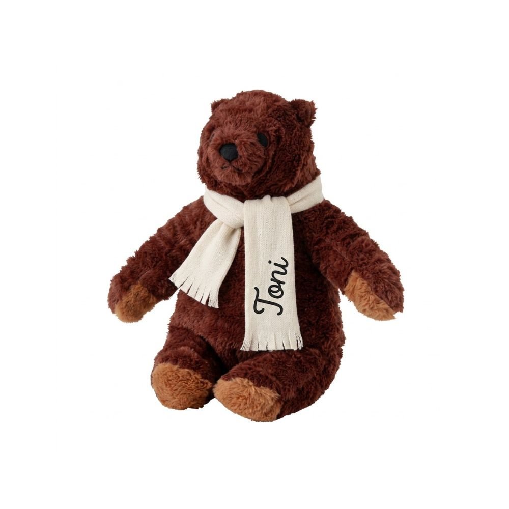 IKEA Kuscheltier personalisiert - Braunbär - wunderwunsch