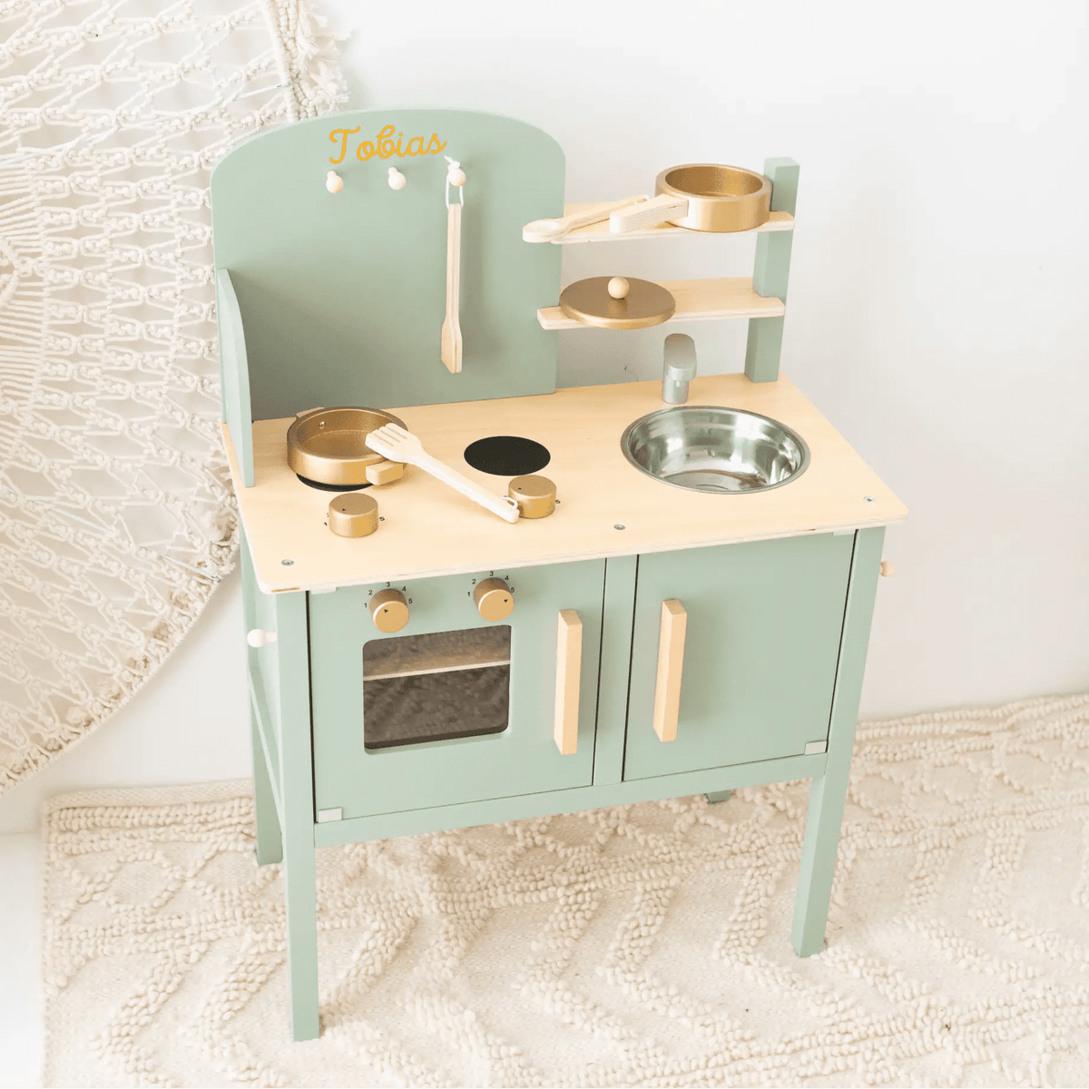 JABADABADO Spielküche aus Holz personalisiert - wunderwunsch