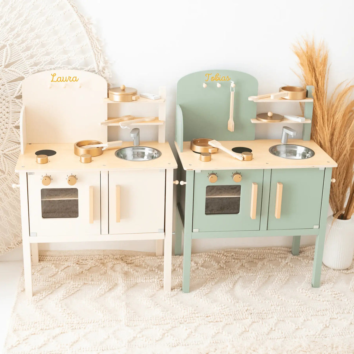 JABADABADO Spielküche aus Holz personalisiert - wunderwunsch
