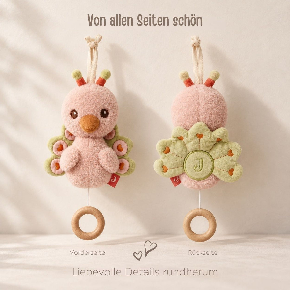JOLLEIN Spieluhr personalisiert - Strauß - wunderwunsch