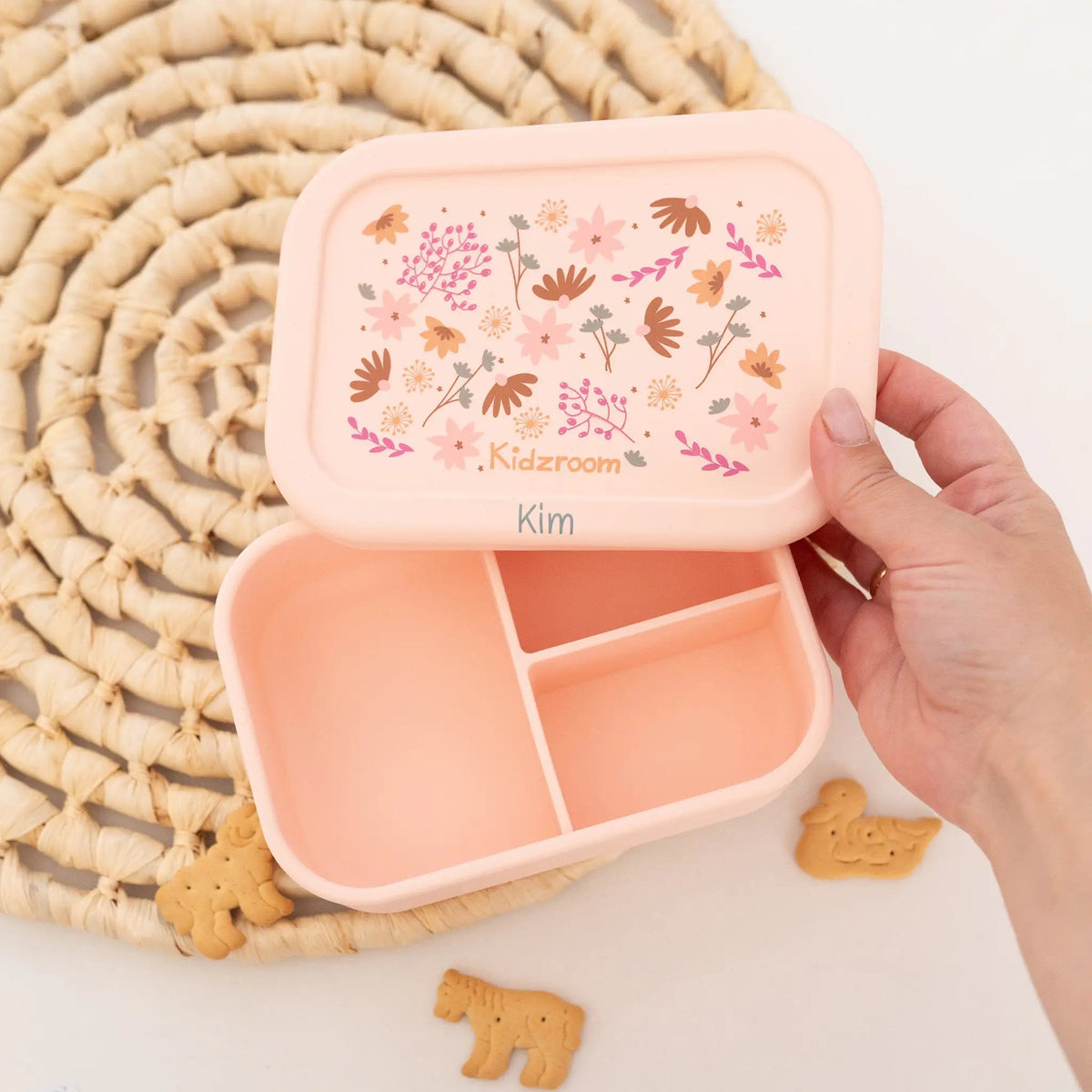 KIDZROOM Edelstahl Lunchbox personalisierbar - wunderwunsch
