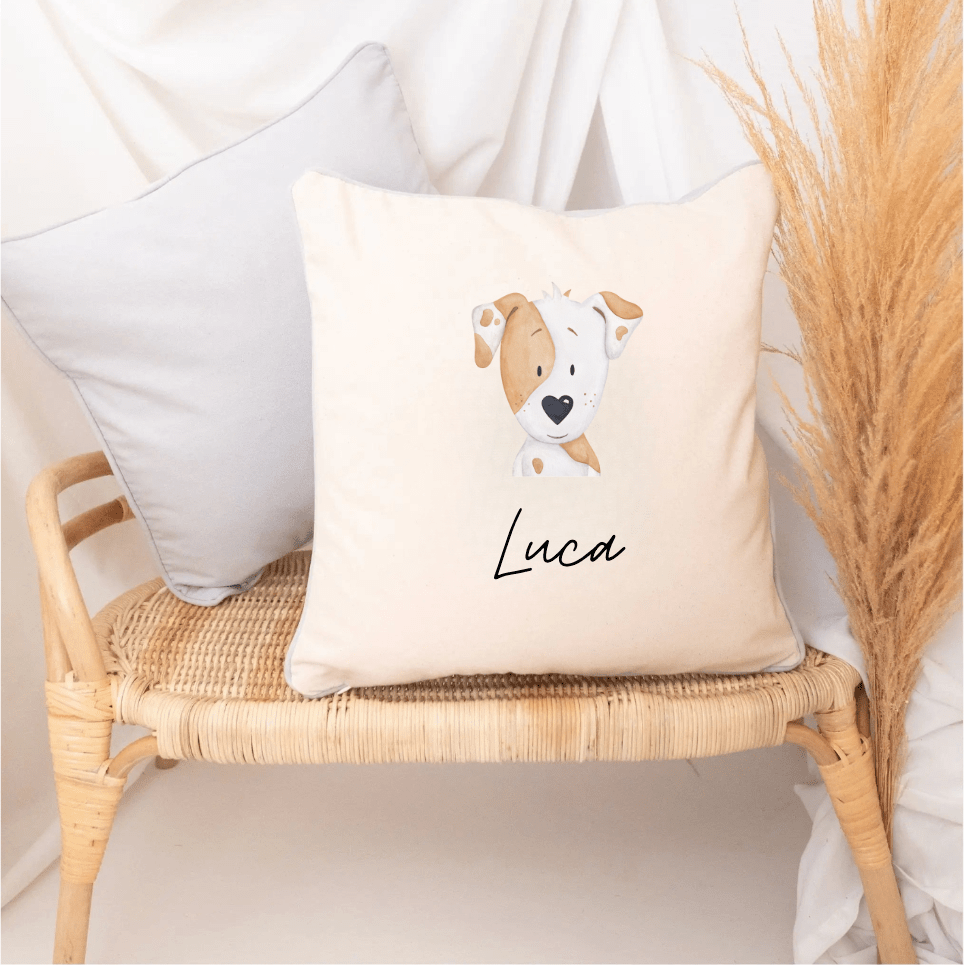 Kissen Baumwolle "Tiere" personalisiert - wunderwunsch