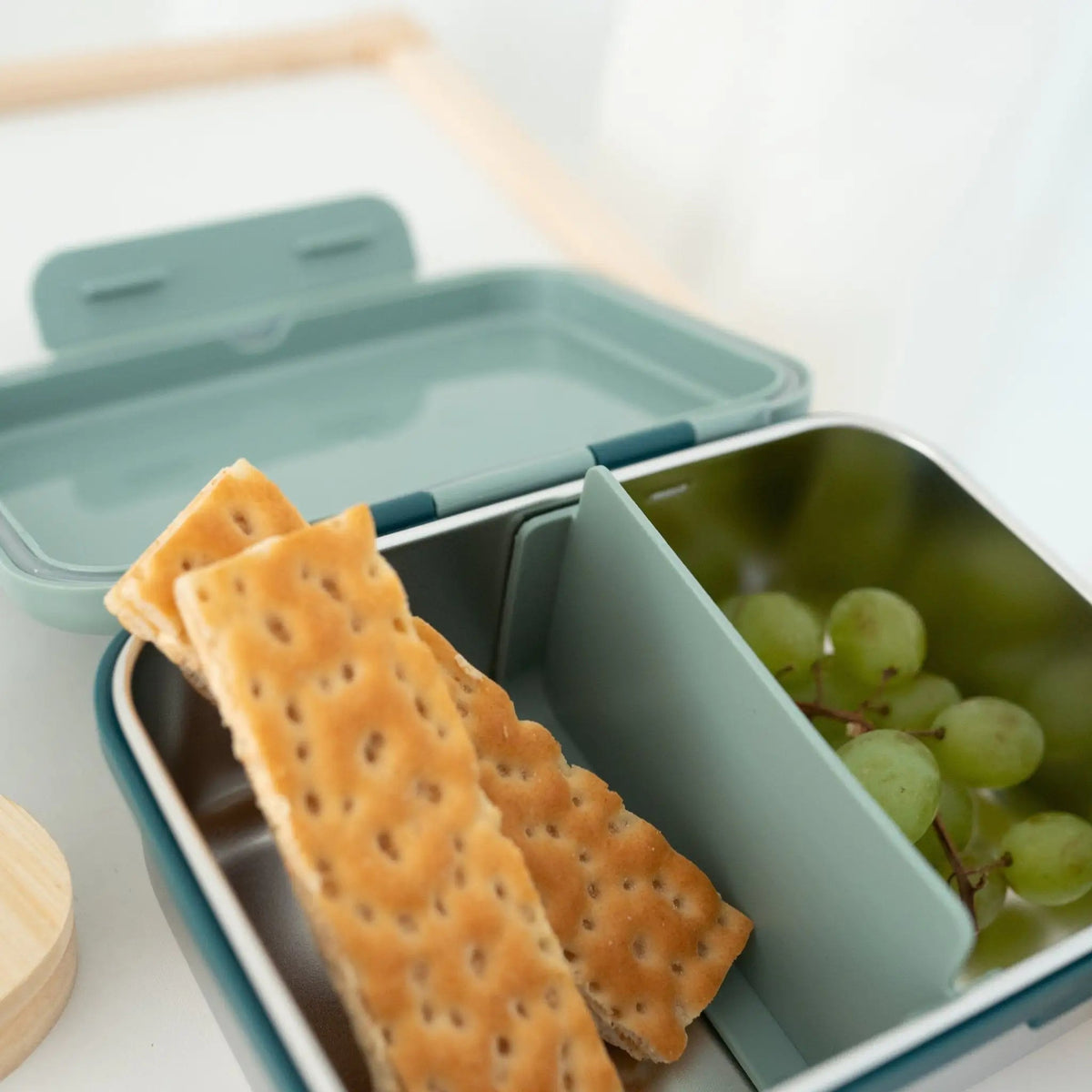 LÄSSIG Kinder Brotdose Edelstahl personalisiert - Adventure - wunderwunsch