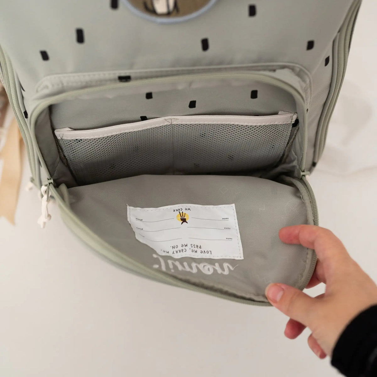 LÄSSIG Kinder Koffer "Punkte" personalisierbar - wunderwunsch