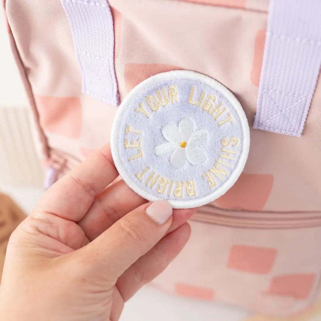 LÄSSIG Kindergartenrucksack Square "Pattern Party" personalisiert - wunderwunsch