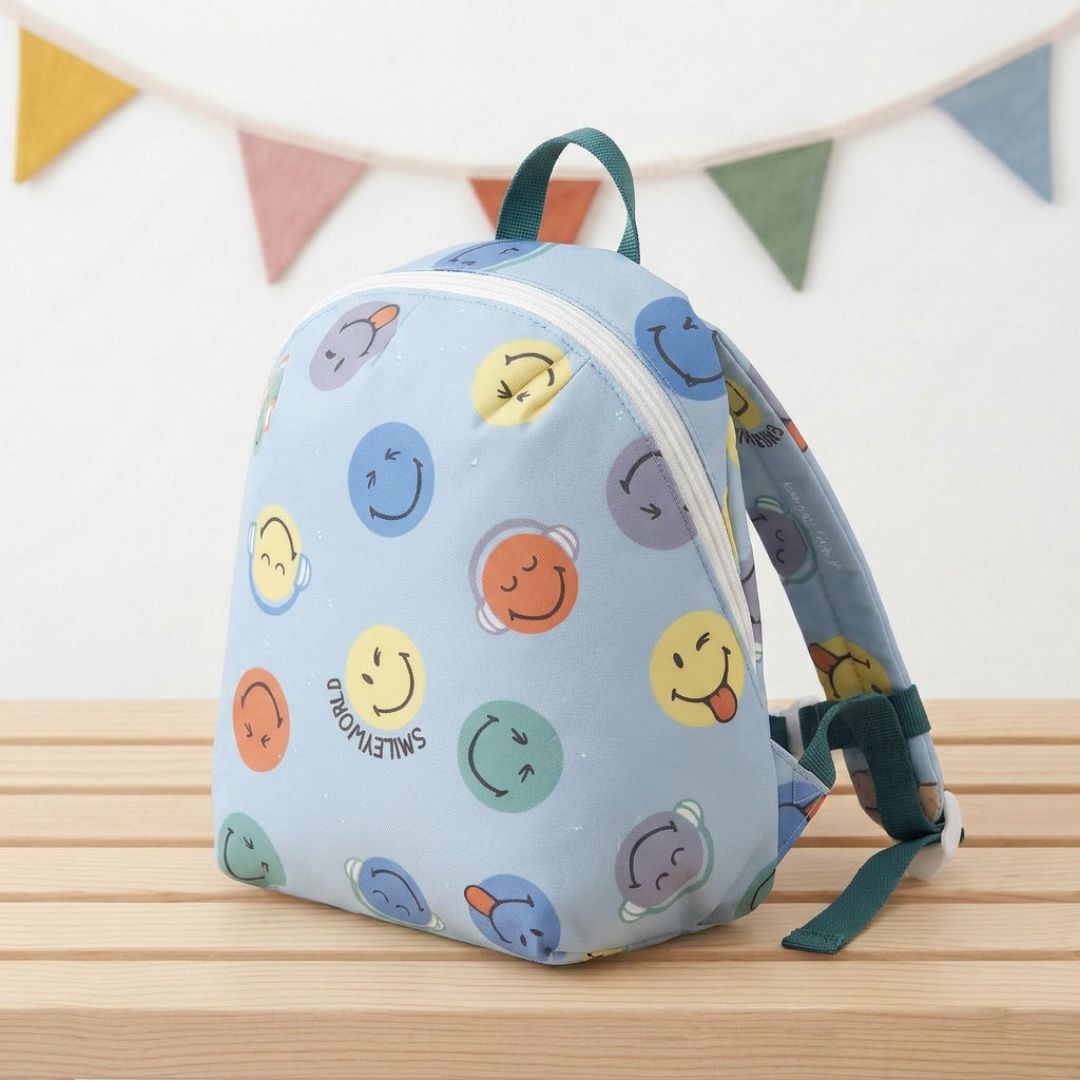 LÄSSIG Kinderrucksack Smileys personalisiert - wunderwunsch