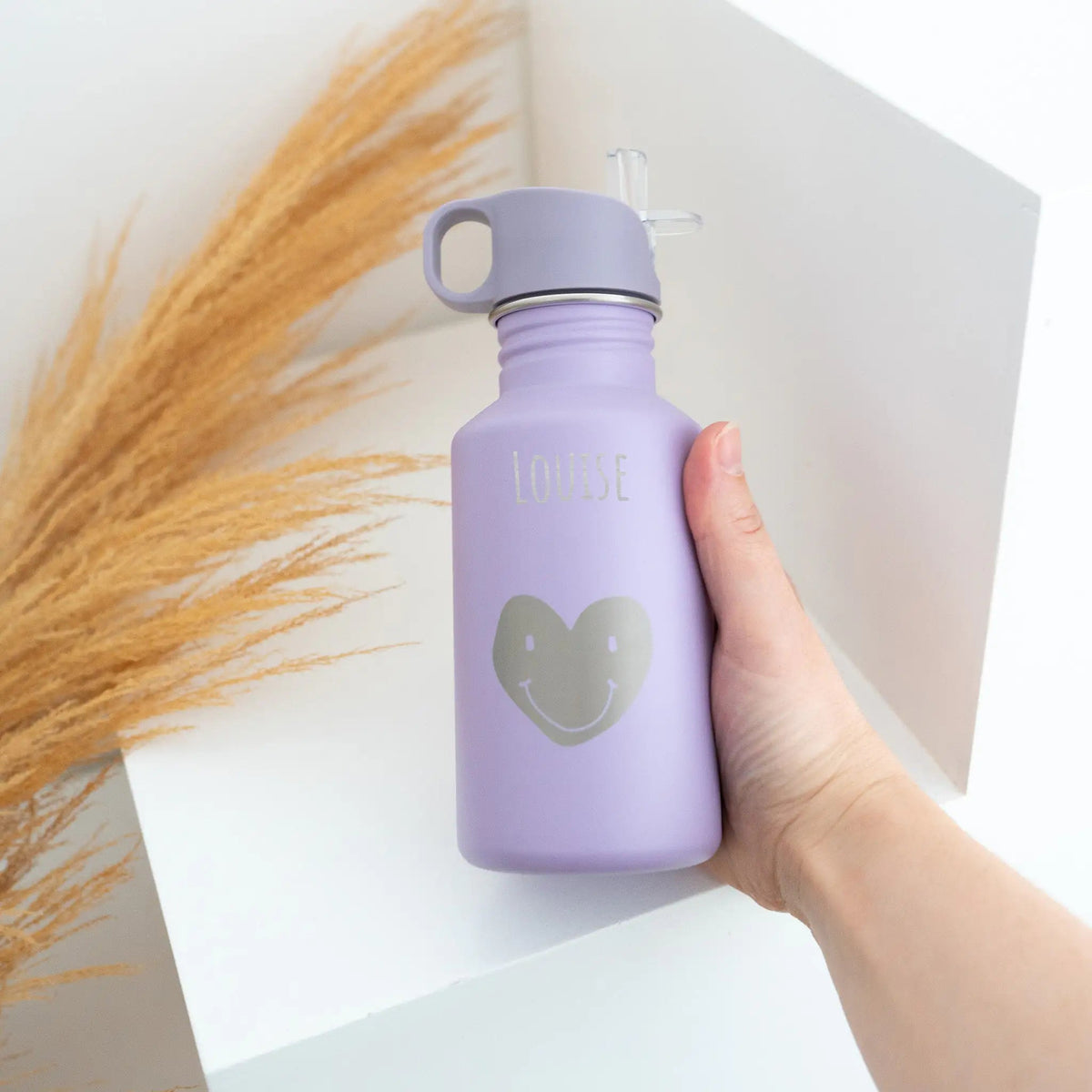LÄSSIG Edelstahl Kinder Trinkflasche personalisiert - Little Gang - wunderwunsch