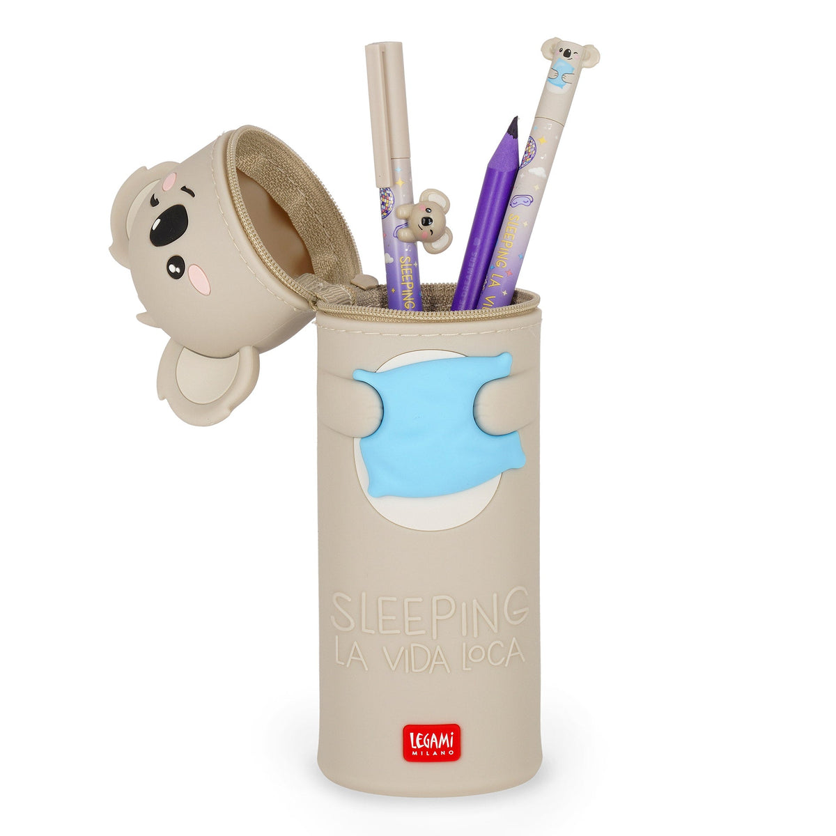 LEGAMI 2-in-1-Federmäppchen aus Silikon Koala - Kawaii - wunderwunsch