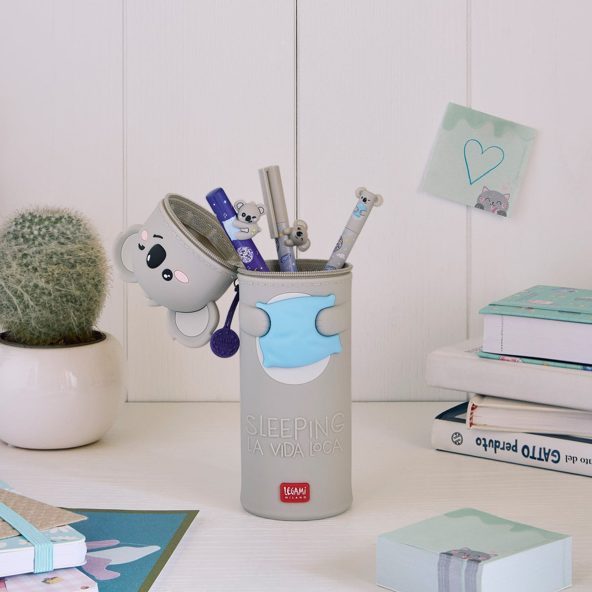 LEGAMI Gelstift mit Tierdeko Koala - Lovely Friends - wunderwunsch
