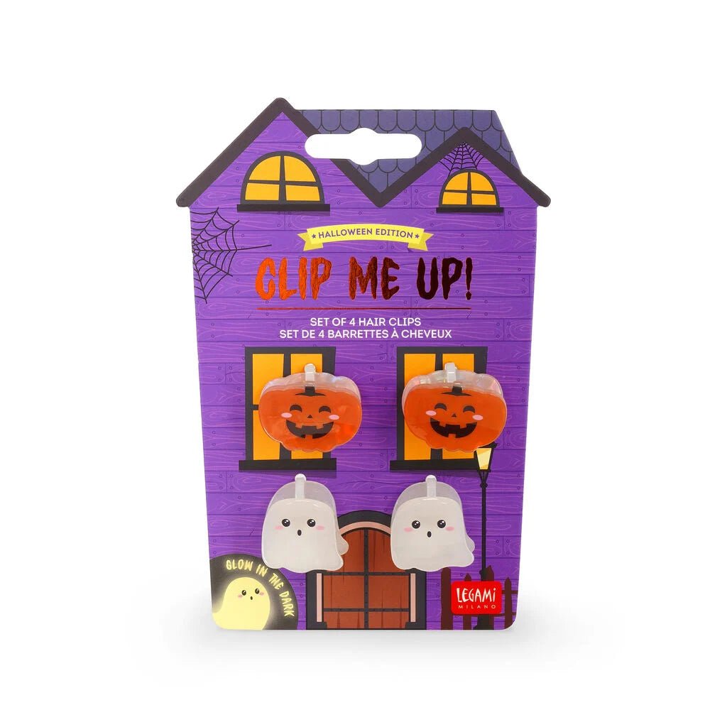 LEGAMI Halloween Set aus 4 Mini-Haarclips - Clip Me Up! - wunderwunsch