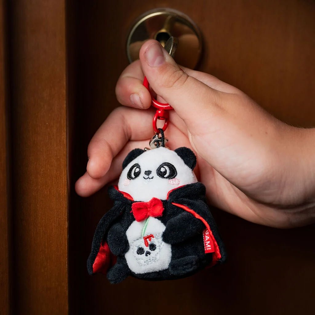 LEGAMI Panda-Plüsch-Schlüsselanhänger "Bam-Boo!" Halloween - Tiny Super Soft! - wunderwunsch