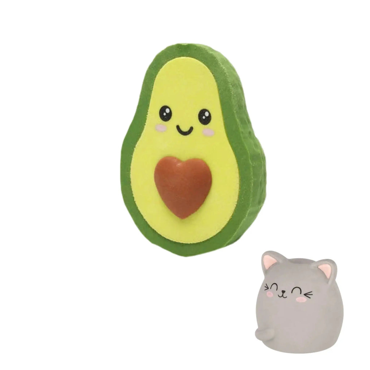 LEGAMI Radiergummi - Avocado & Katze - wunderwunsch