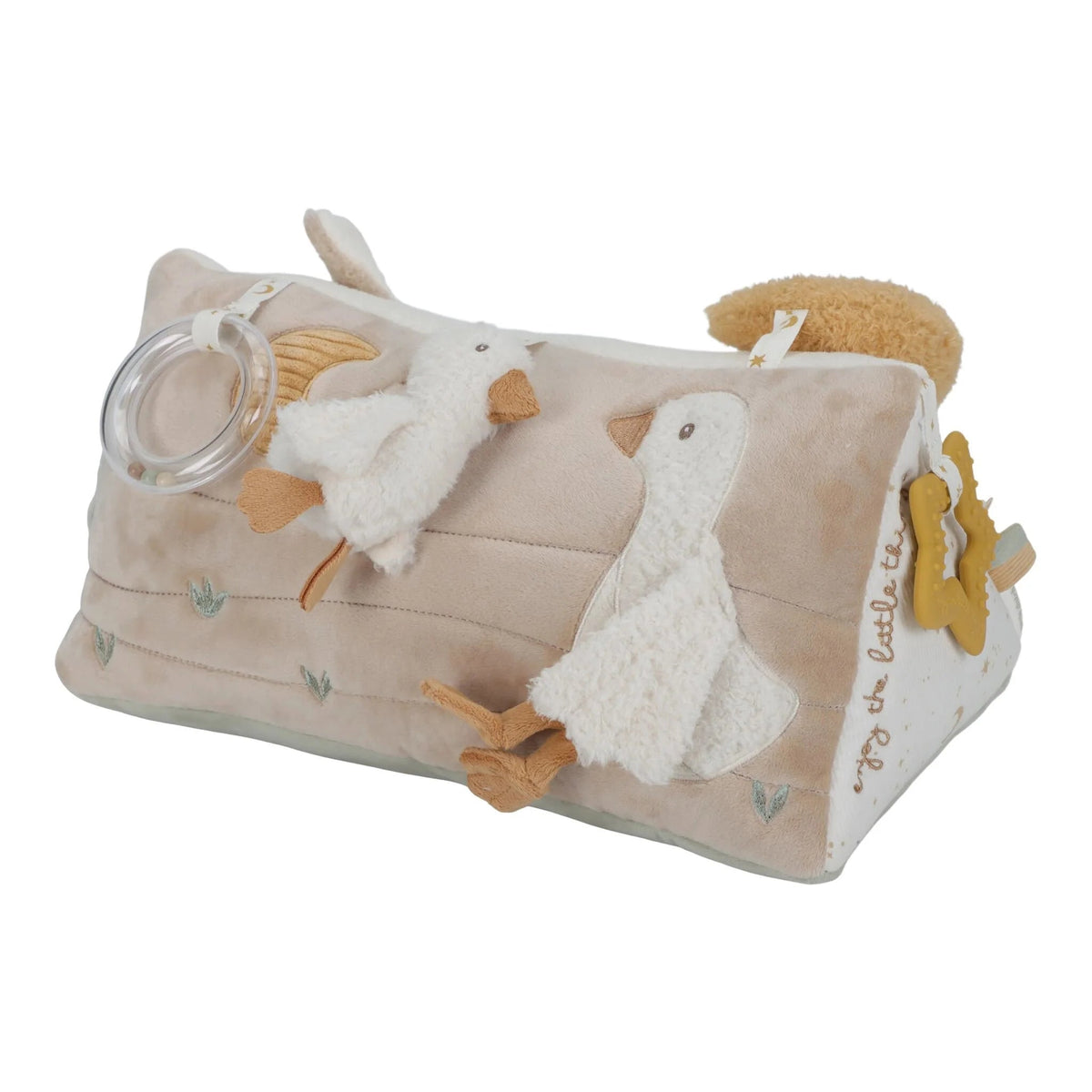 LITTLE DUTCH Aktivitätsdreieck Soft - Newborn Naturals - wunderwunsch