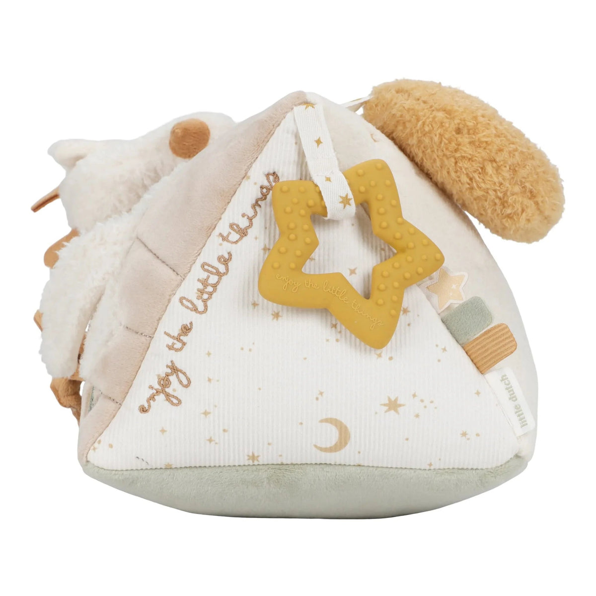 LITTLE DUTCH Aktivitätsdreieck Soft - Newborn Naturals - wunderwunsch