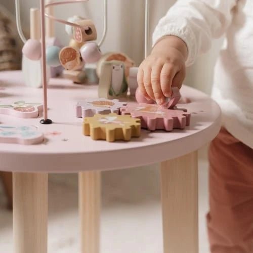 LITTLE DUTCH Aktivitätstisch - Fairy Garden - Rosa - wunderwunsch