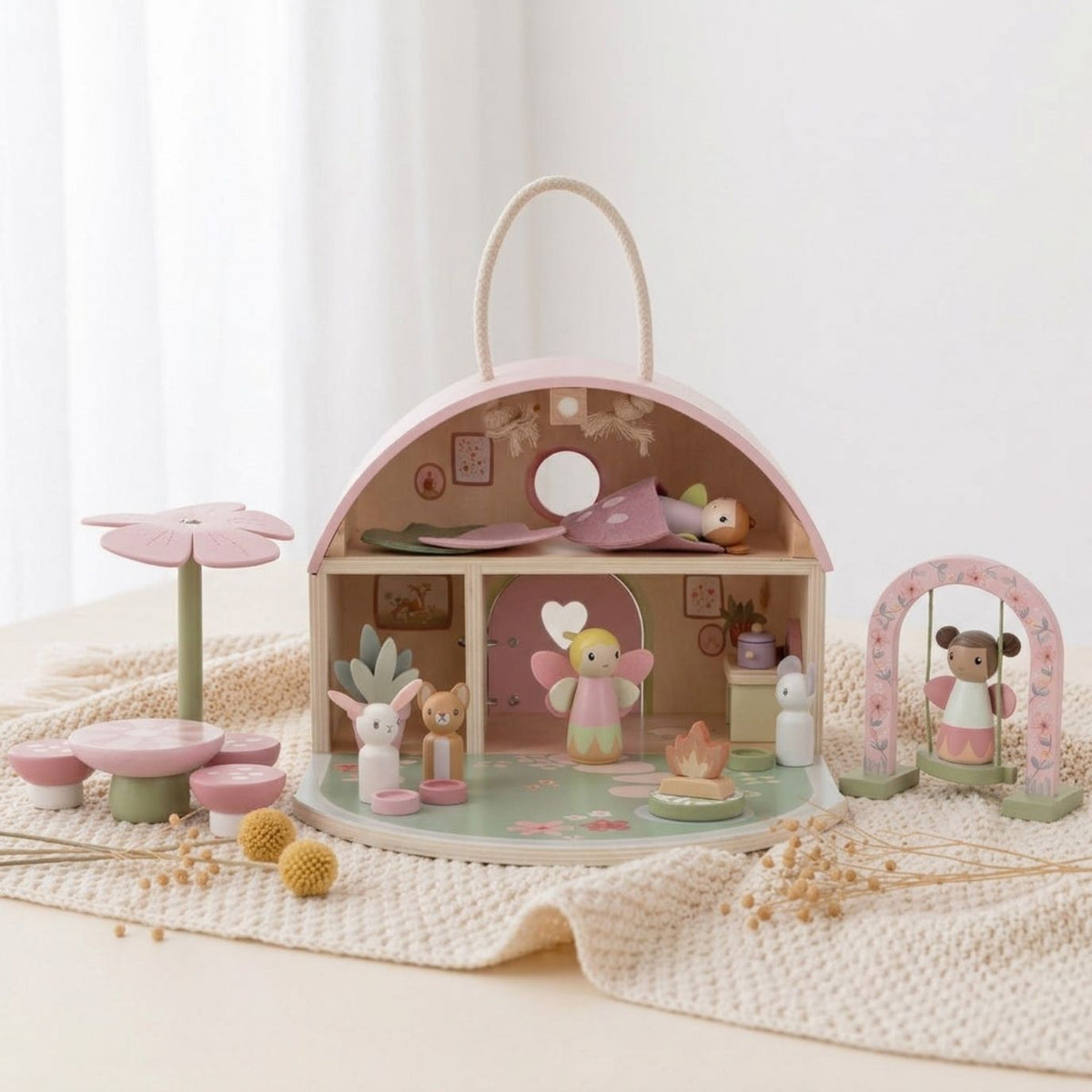 LITTLE DUTCH Holz Feenhaus - Fairy Garden - wunderwunsch