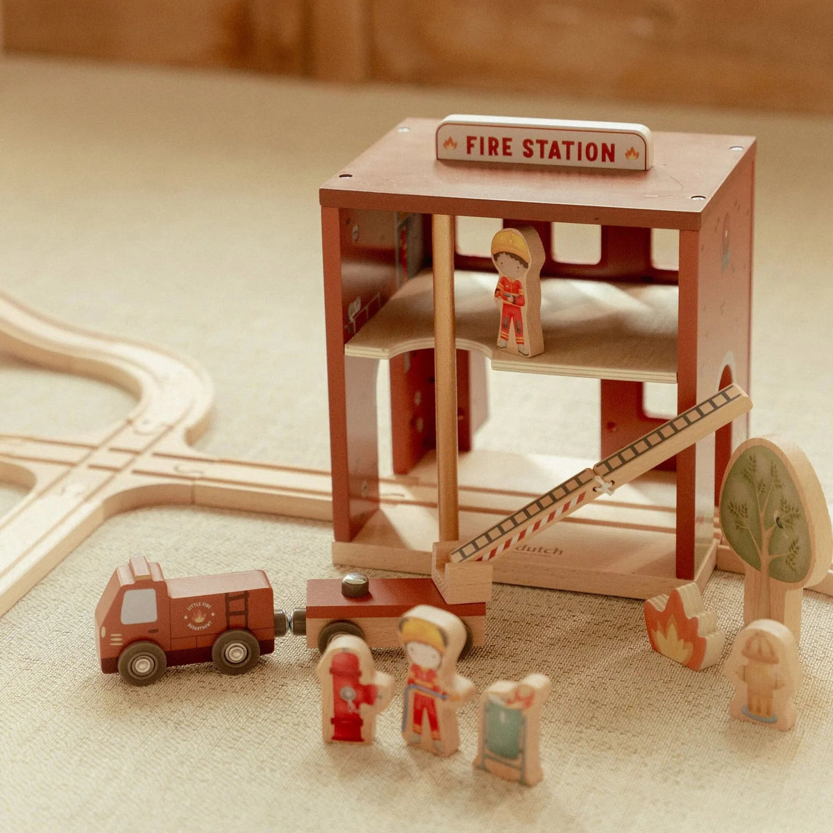 LITTLE DUTCH Holz Feuerwache - wunderwunsch