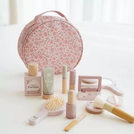 LITTLE DUTCH Holz Make-up-Set - Blumen - Essentials - wunderwunsch