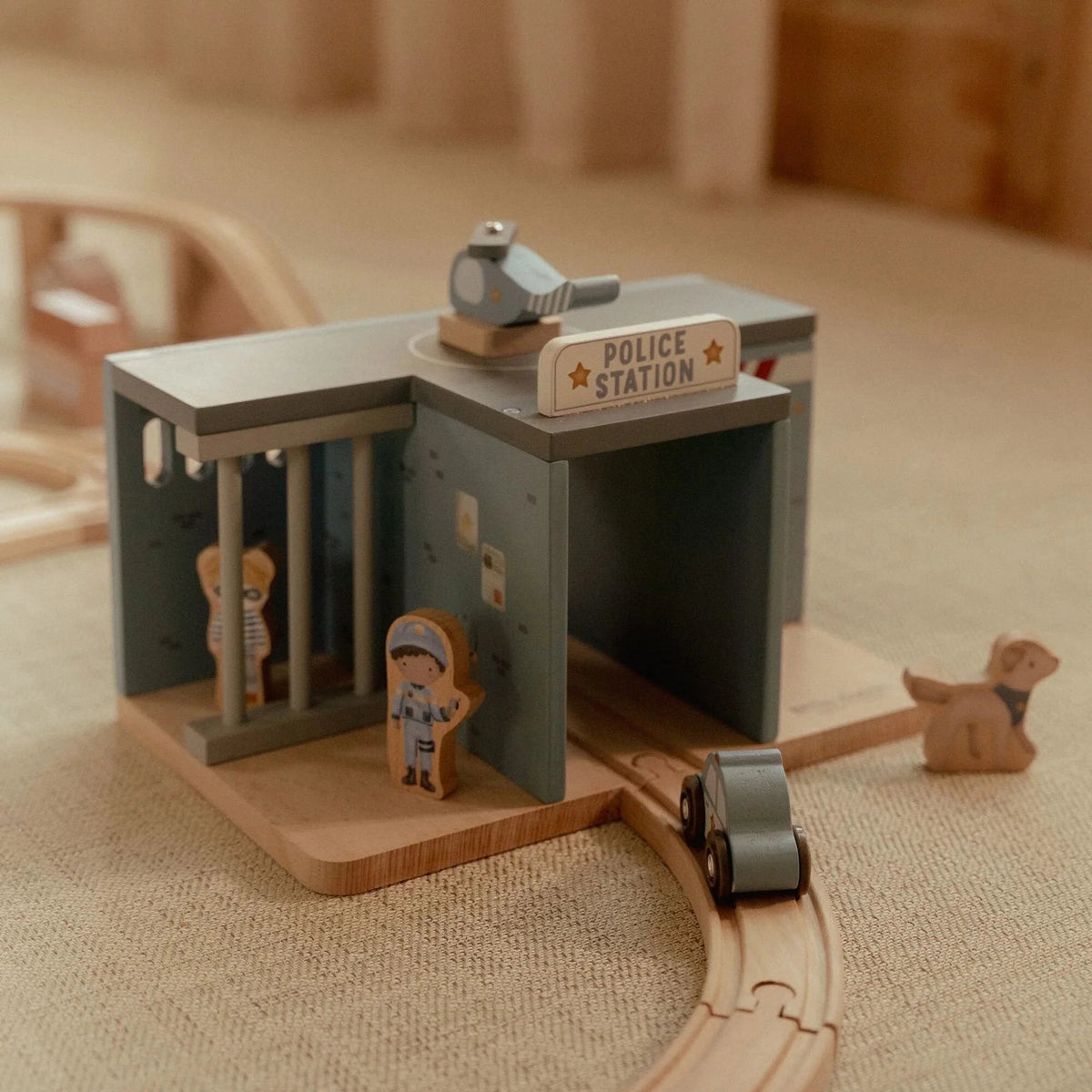 LITTLE DUTCH Holz Polizeistation - wunderwunsch