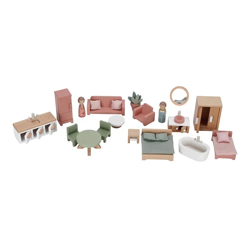 LITTLE DUTCH Holz Puppenhaus – Essentials - wunderwunsch