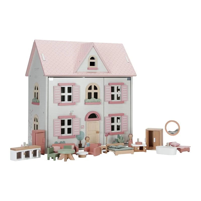 LITTLE DUTCH Holz Puppenhaus – Essentials - wunderwunsch