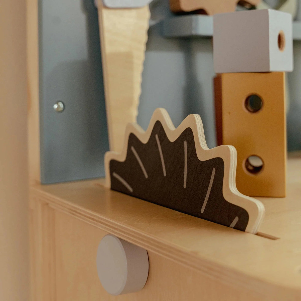LITTLE DUTCH Holz Werkbank - Essentials - blau - wunderwunsch