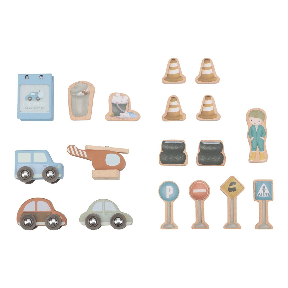LITTLE DUTCH Parkgarage – Essentials – Blau - wunderwunsch