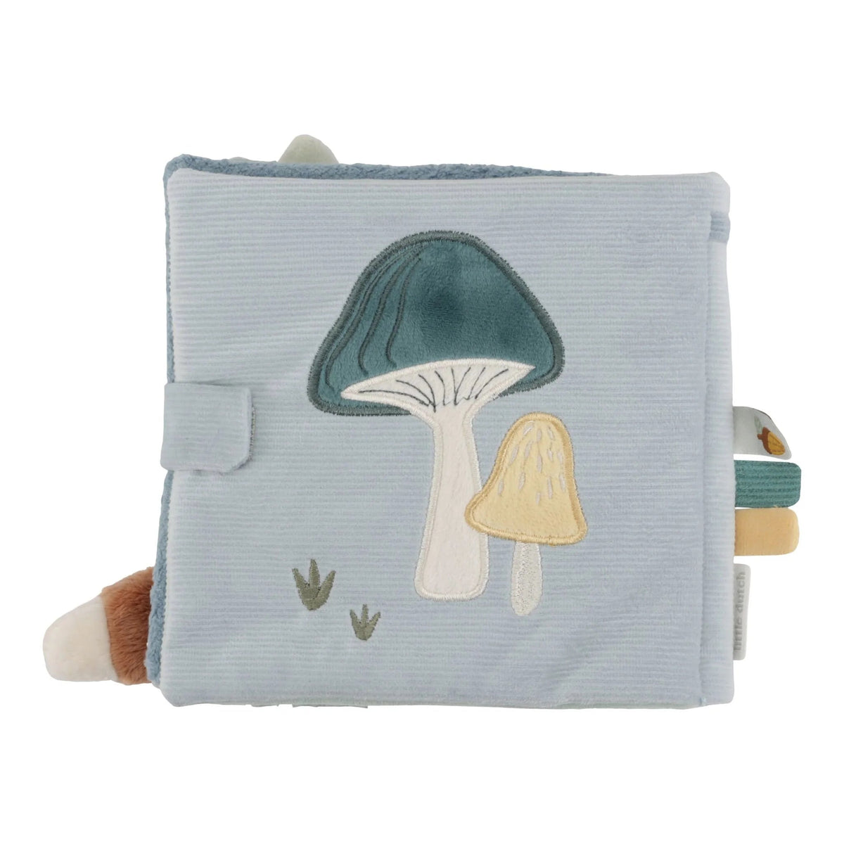 LITTLE DUTCH Stoffbuch - blau - Forest Friends - wunderwunsch