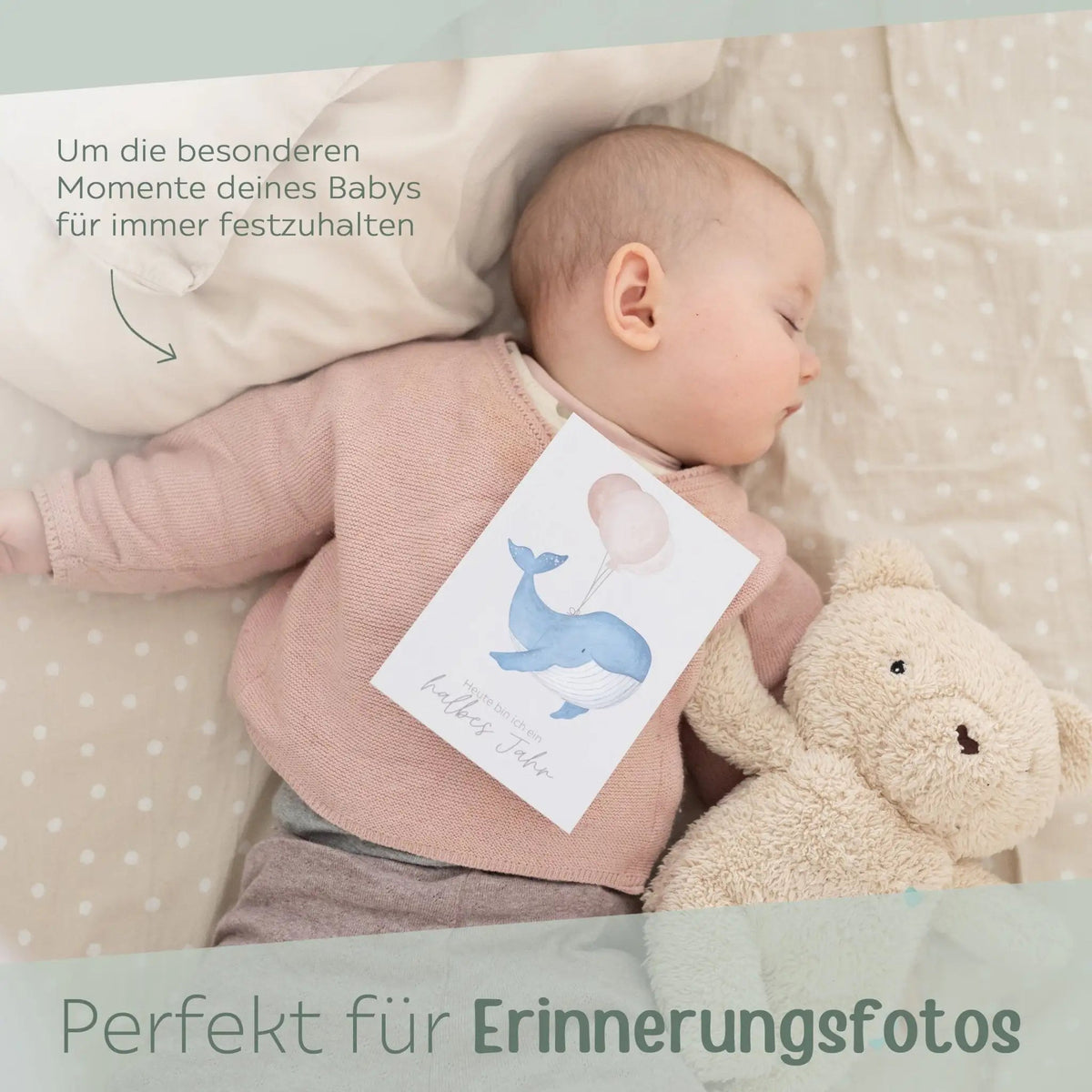 Meilensteinkarten Baby 32-teiliges Set - wunderwunsch
