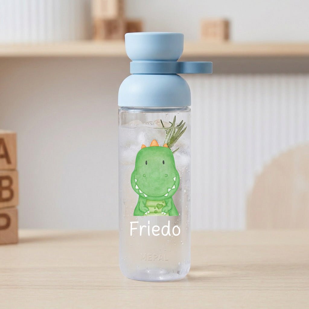 MEPAL Kinder Trinkflasche Vita personalisiert - Tier Aquarell - wunderwunsch