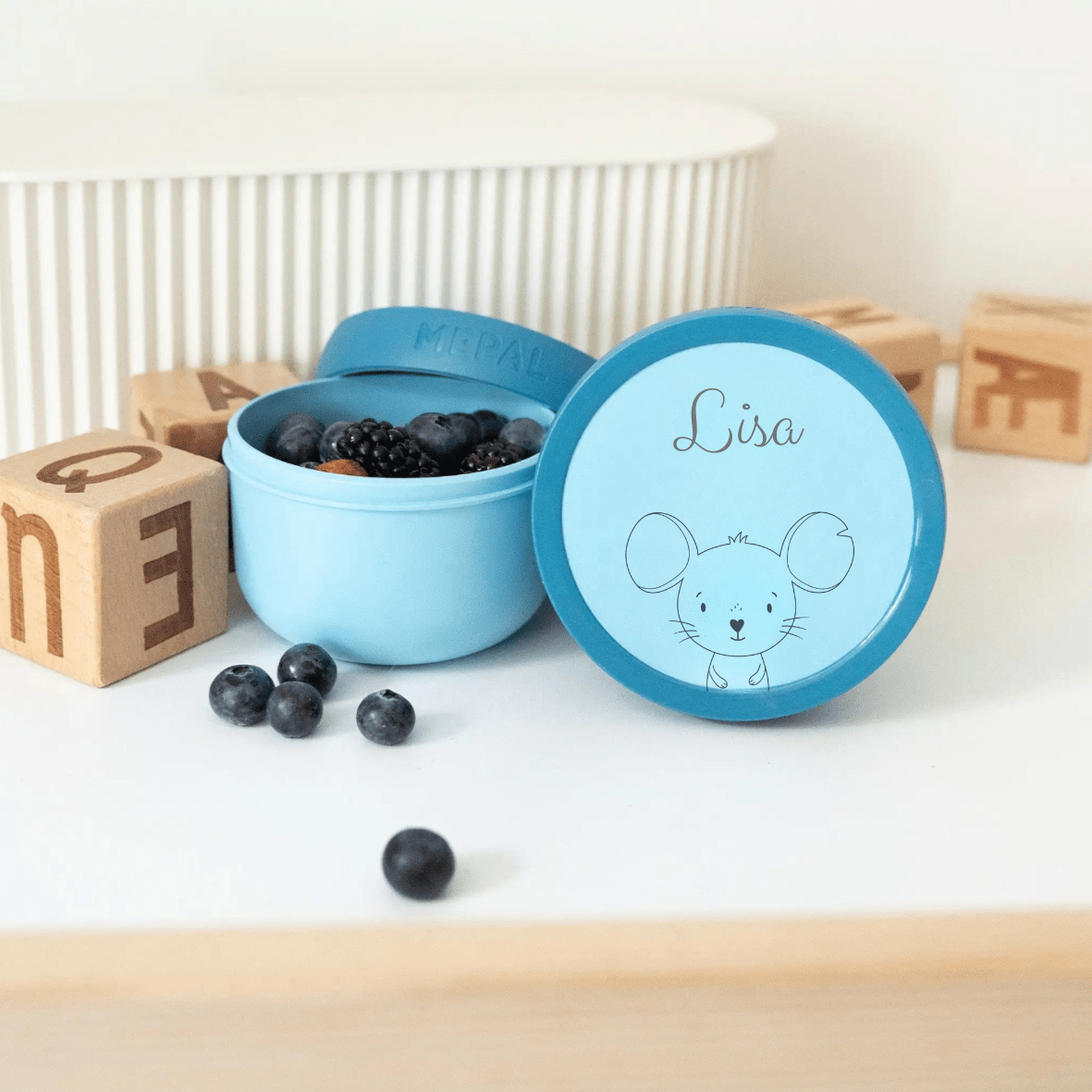 MEPAL Obstbox personalisiert - Tier - wunderwunsch